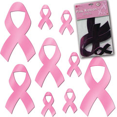 Pink Ribbon Cutouts from Windy City Novelties
